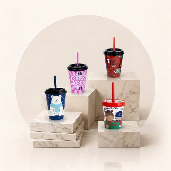 Tumblers Straw Glass