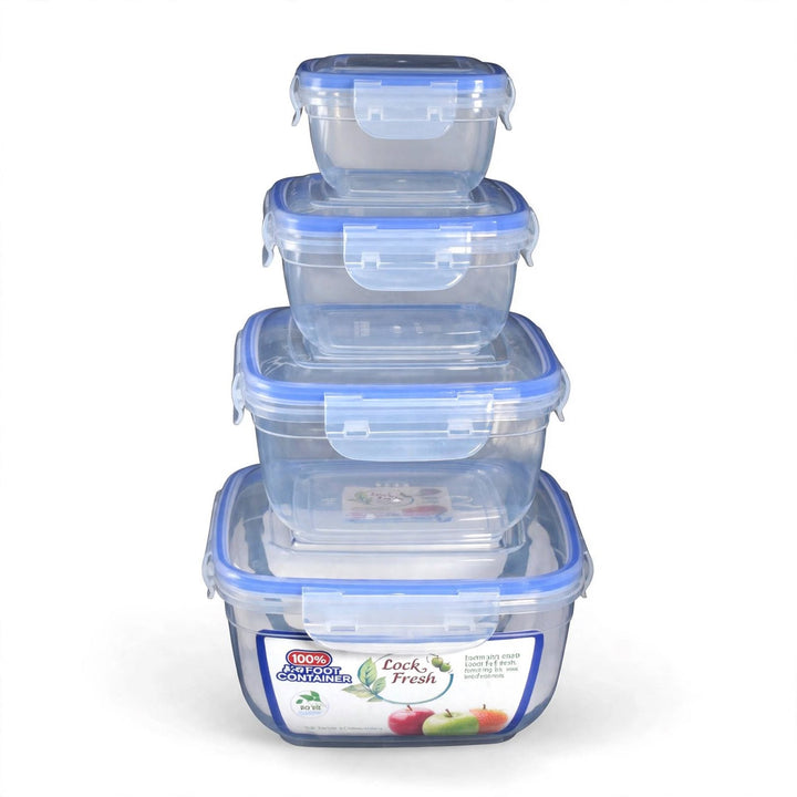 Lock & Fresh Bowl Set | 500ml, 1L, 2L, 3L | (Set of 4)