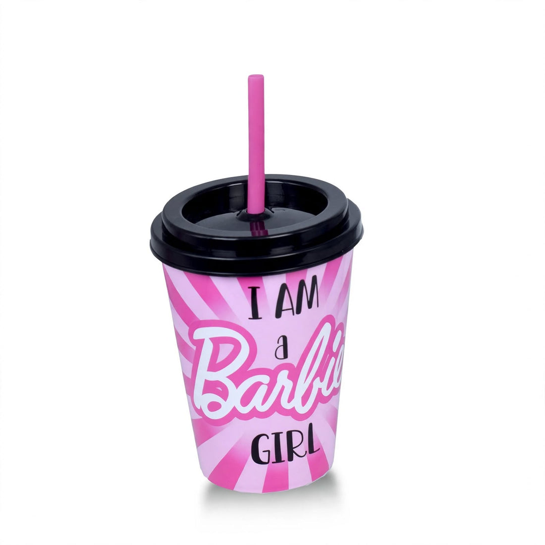 Cool Glass - Kids Tumbler Glass with Straw (Pack of 2)