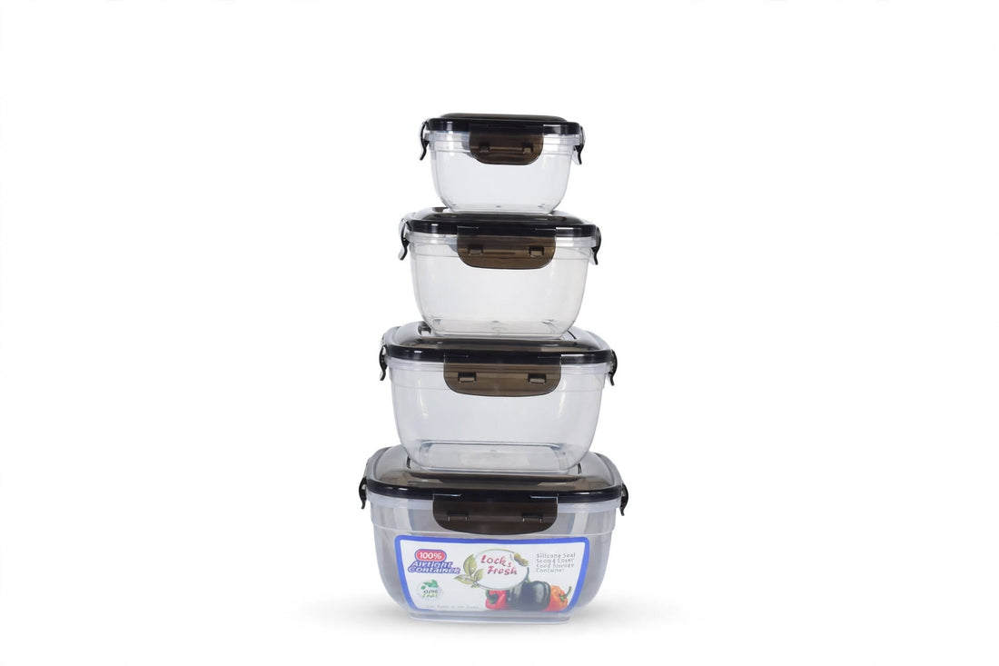 Lock & Fresh Bowl Set | 500ml, 1L, 2L, 3L | (Set of 4)