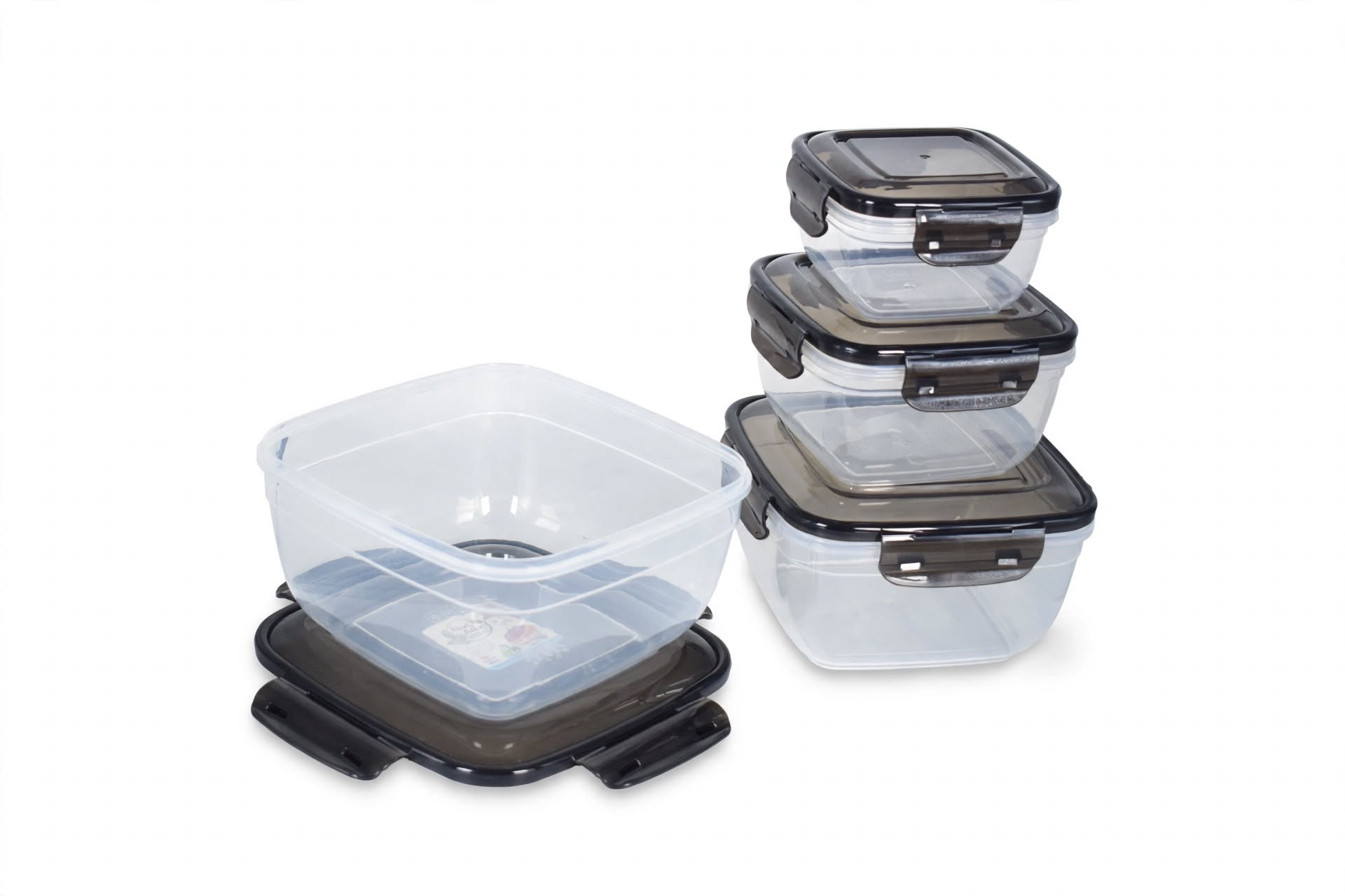 Lock & Fresh Bowl Set | 500ml, 1L, 2L, 3L | (Set of 4)
