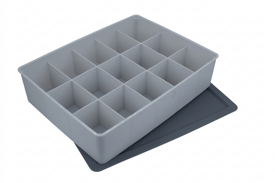 Organizer with Lid | 15 Compartment Storage Box