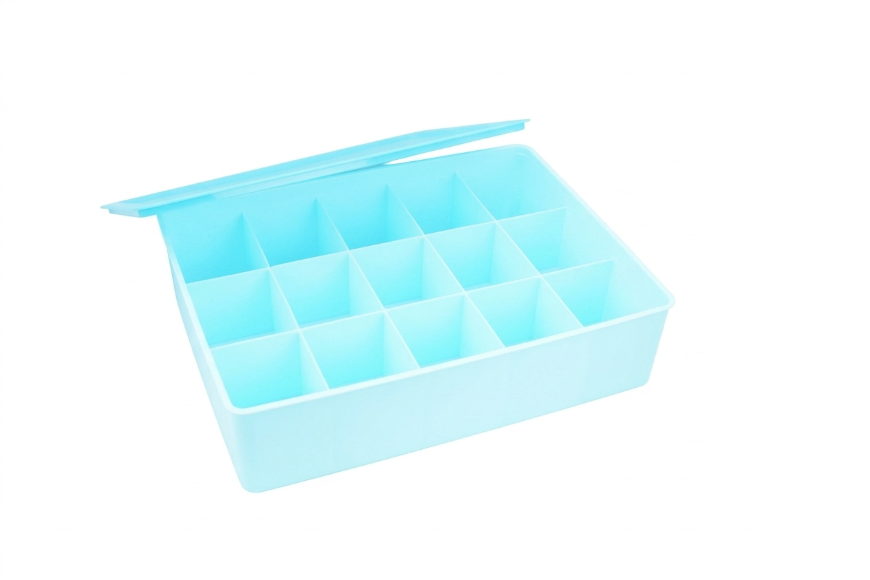 Organizer with Lid | 15 Compartment Storage Box
