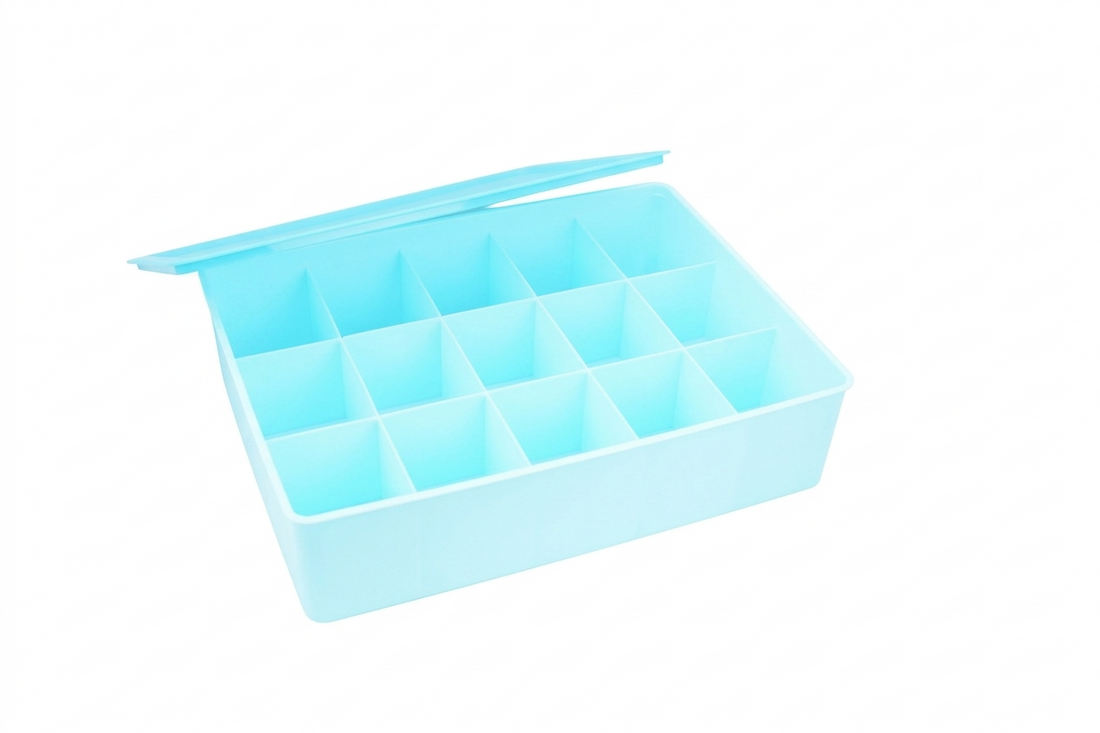Organizer with Lid | 15 Compartment Storage Box