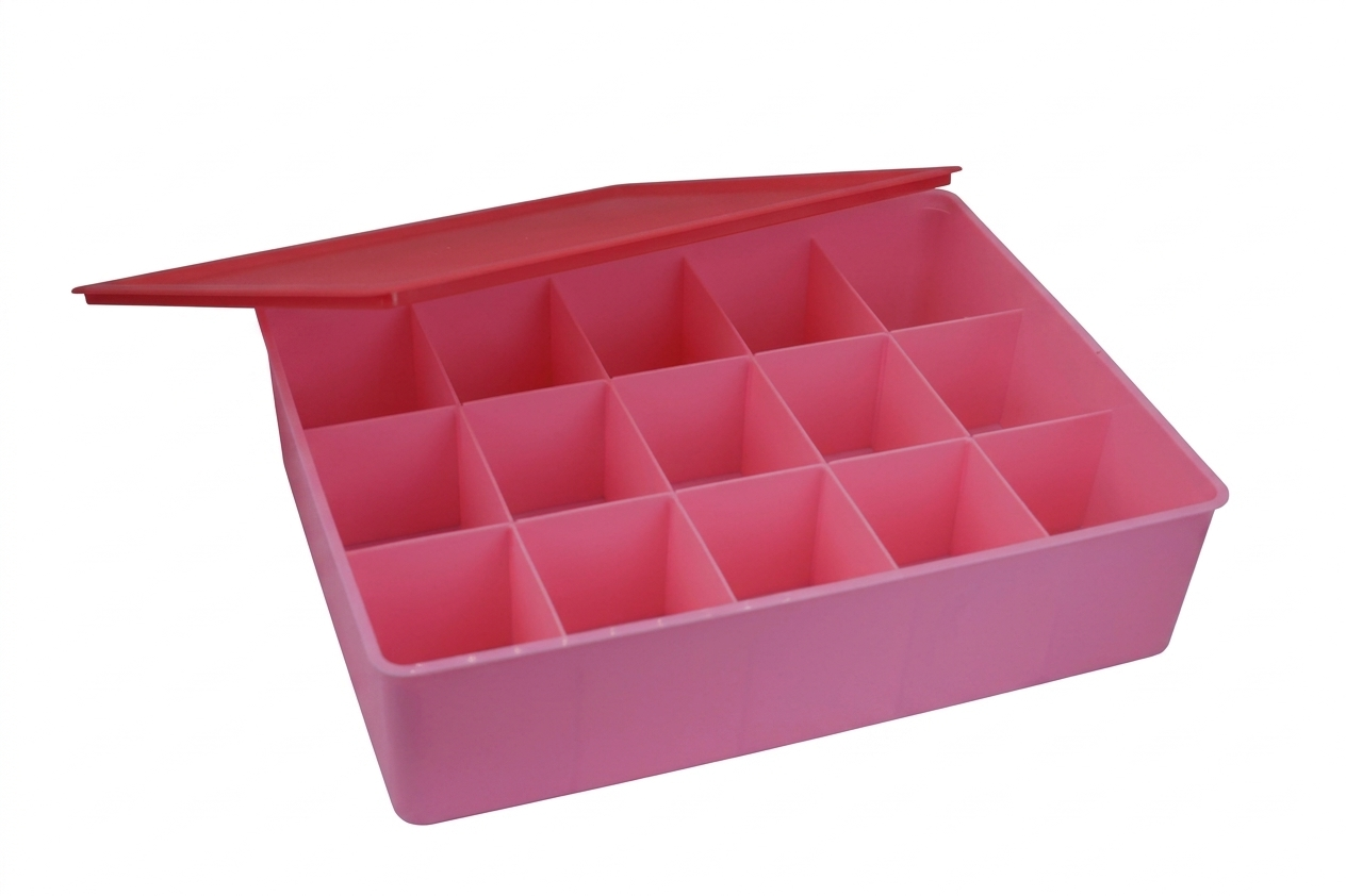 Organizer with Lid | 15 Compartment Storage Box