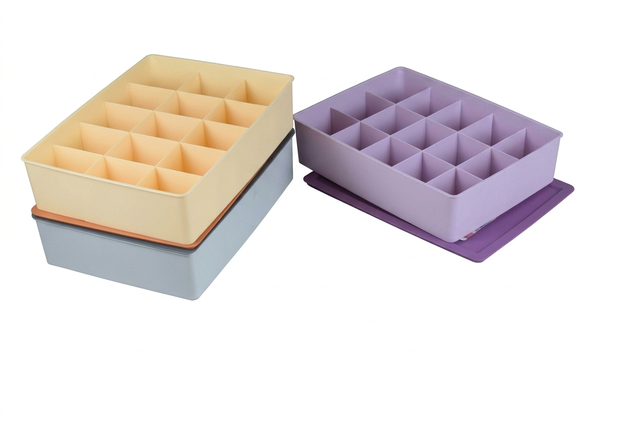 Organizer with Lid | 15 Compartment Storage Box