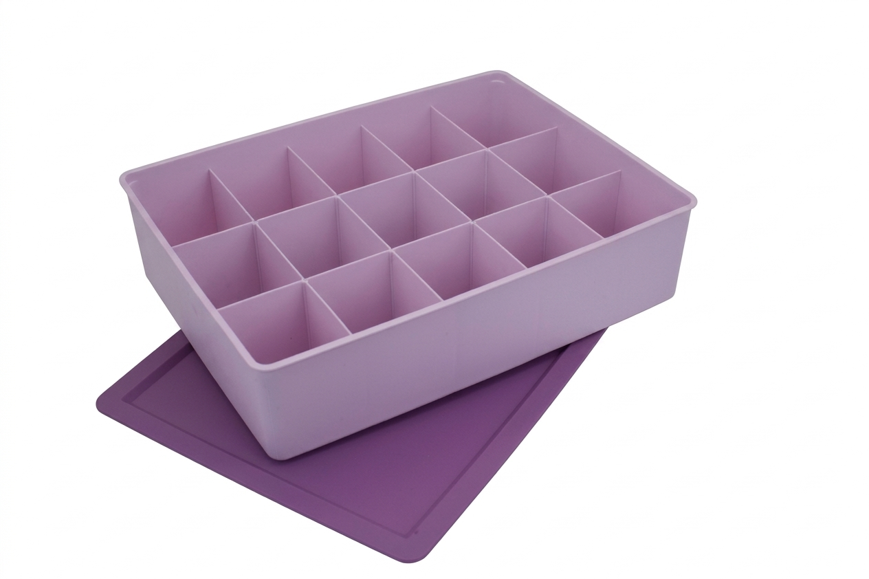 Organizer with Lid | 15 Compartment Storage Box