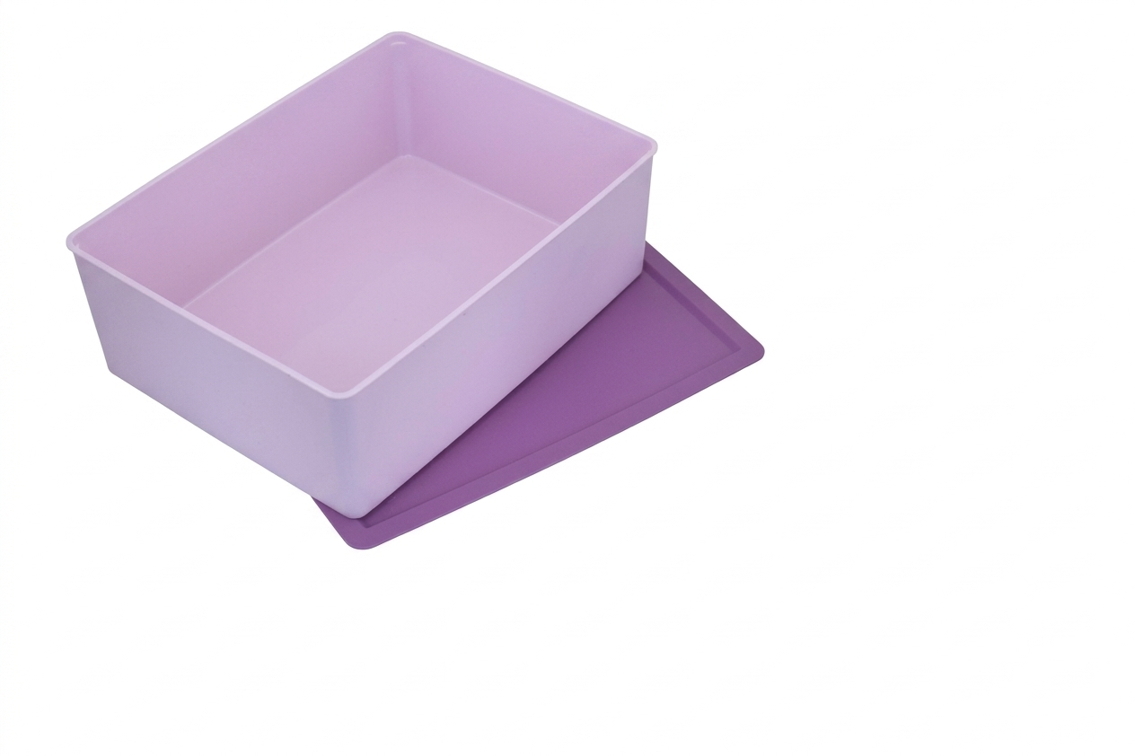 Organizer with Lid | 1 Compartment Storage Box