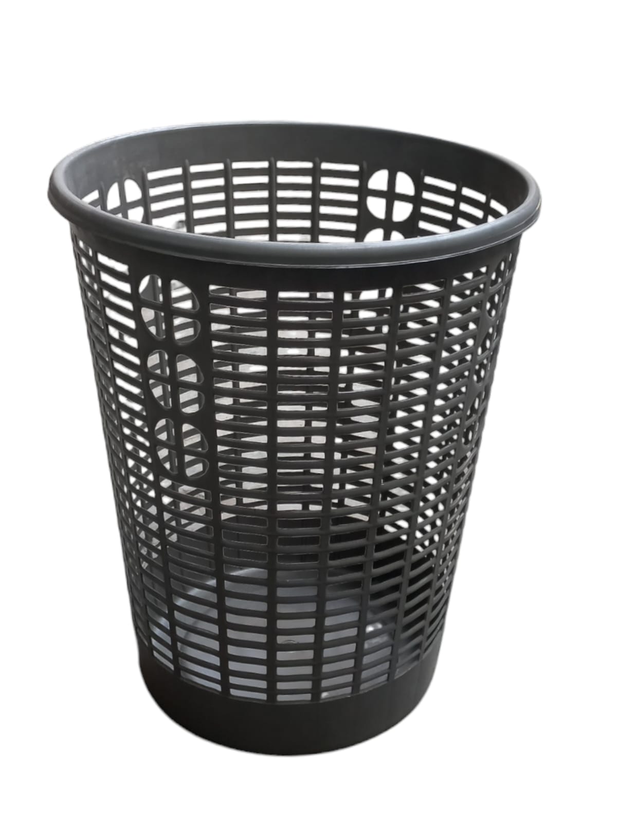Laundry Basket | Waste Basket | Silver