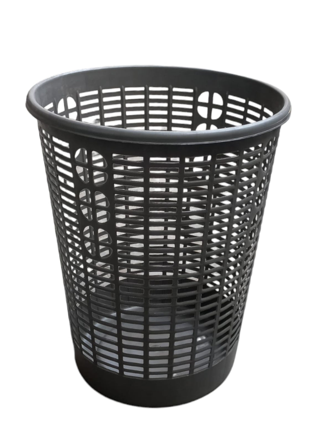 Laundry Basket | Waste Basket | Silver