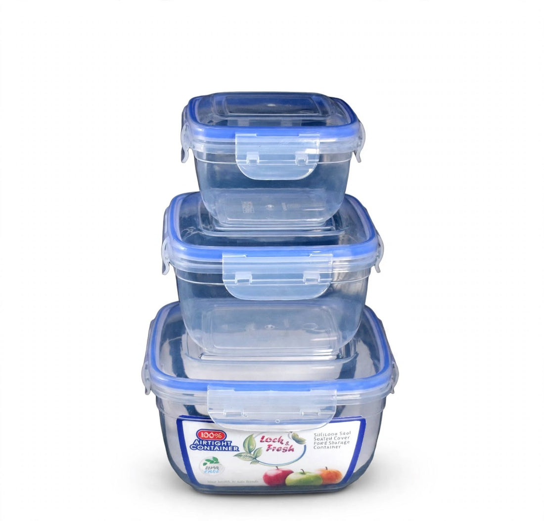 Lock & Fresh Bowl Set | 500ml, 1L, 2L | (Set of 3)
