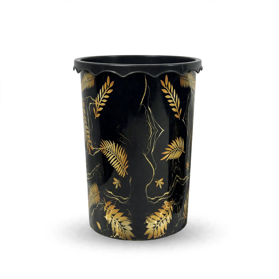 Dustbin Marble Large - 12 Liters - (Pack of 2)