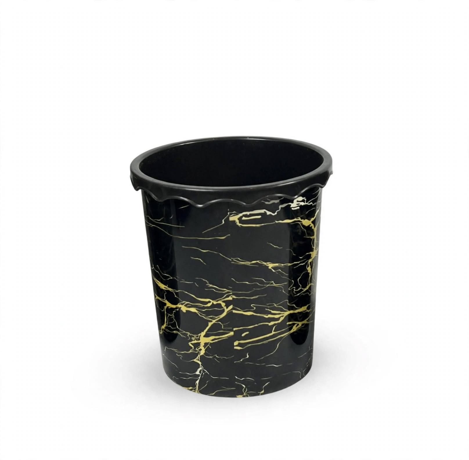 Dustbin Marble Small - 5 Liters - (Pack of 2)