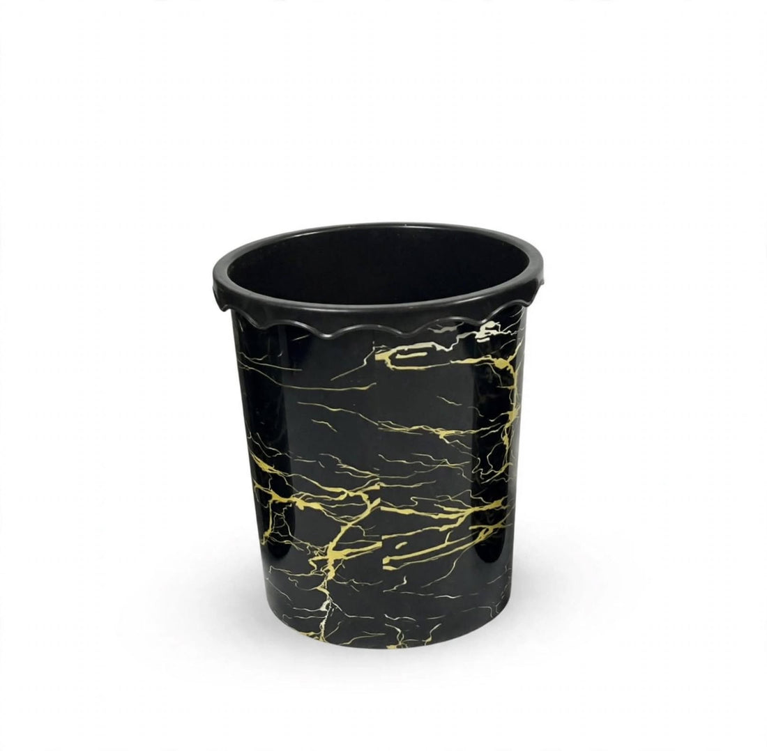 Dustbin Marble Small - 5 Liters - (Pack of 2)
