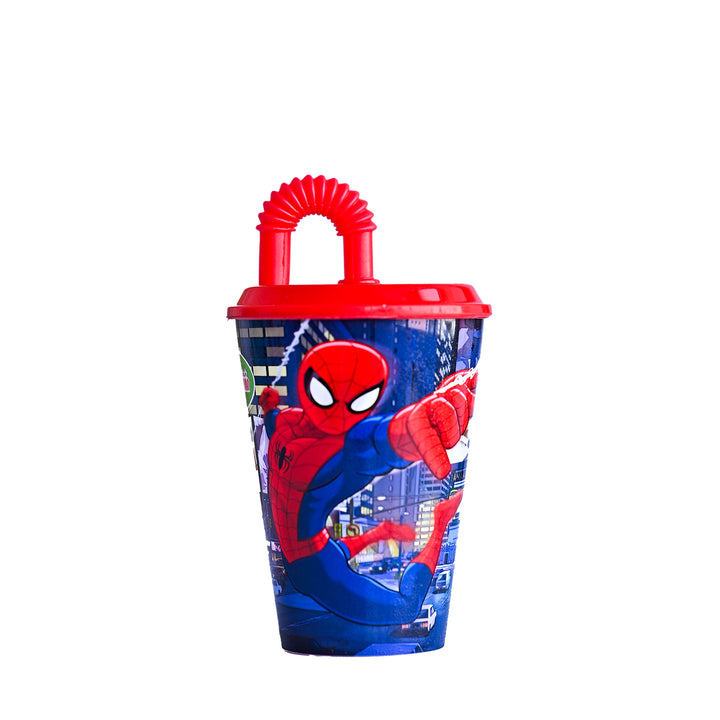 Straw Glass - Kids Tumbler Glass with Straw (Pack of 2)