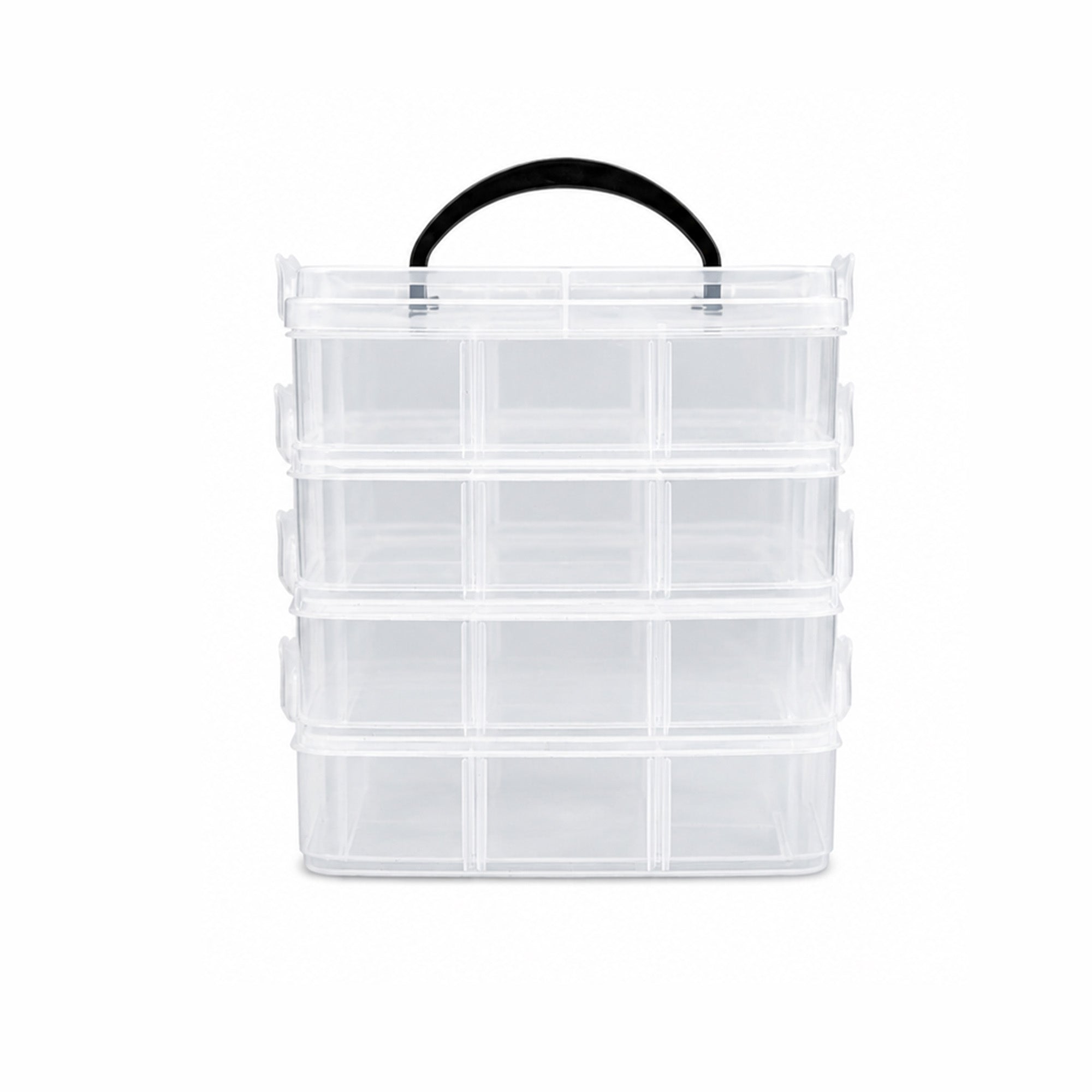 4 Layer Stackable Storage Box & Organizer