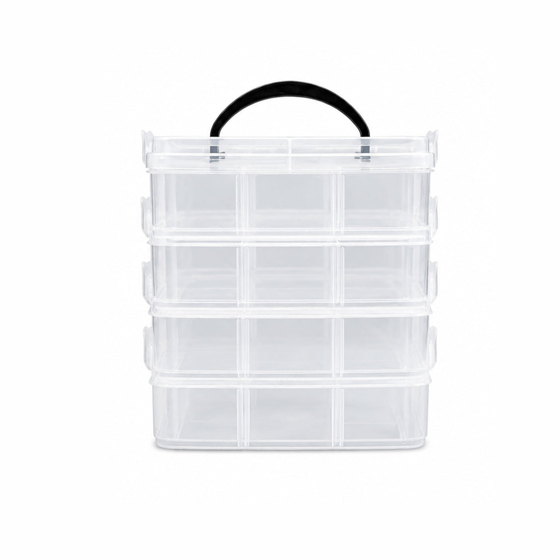 4 Layer Stackable Storage Box & Organizer