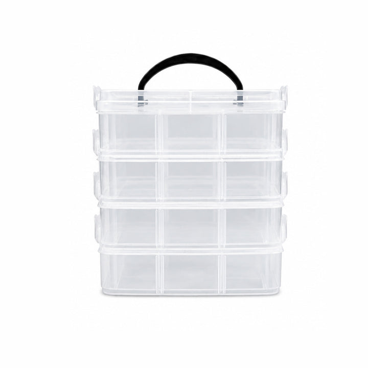 4 Layer Stackable Storage Box & Organizer