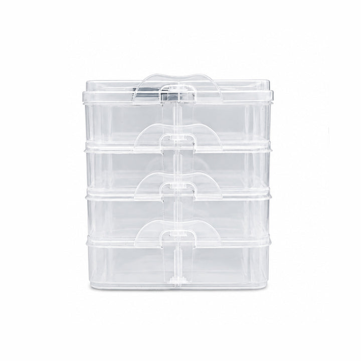 4 Layer Stackable Storage Box & Organizer