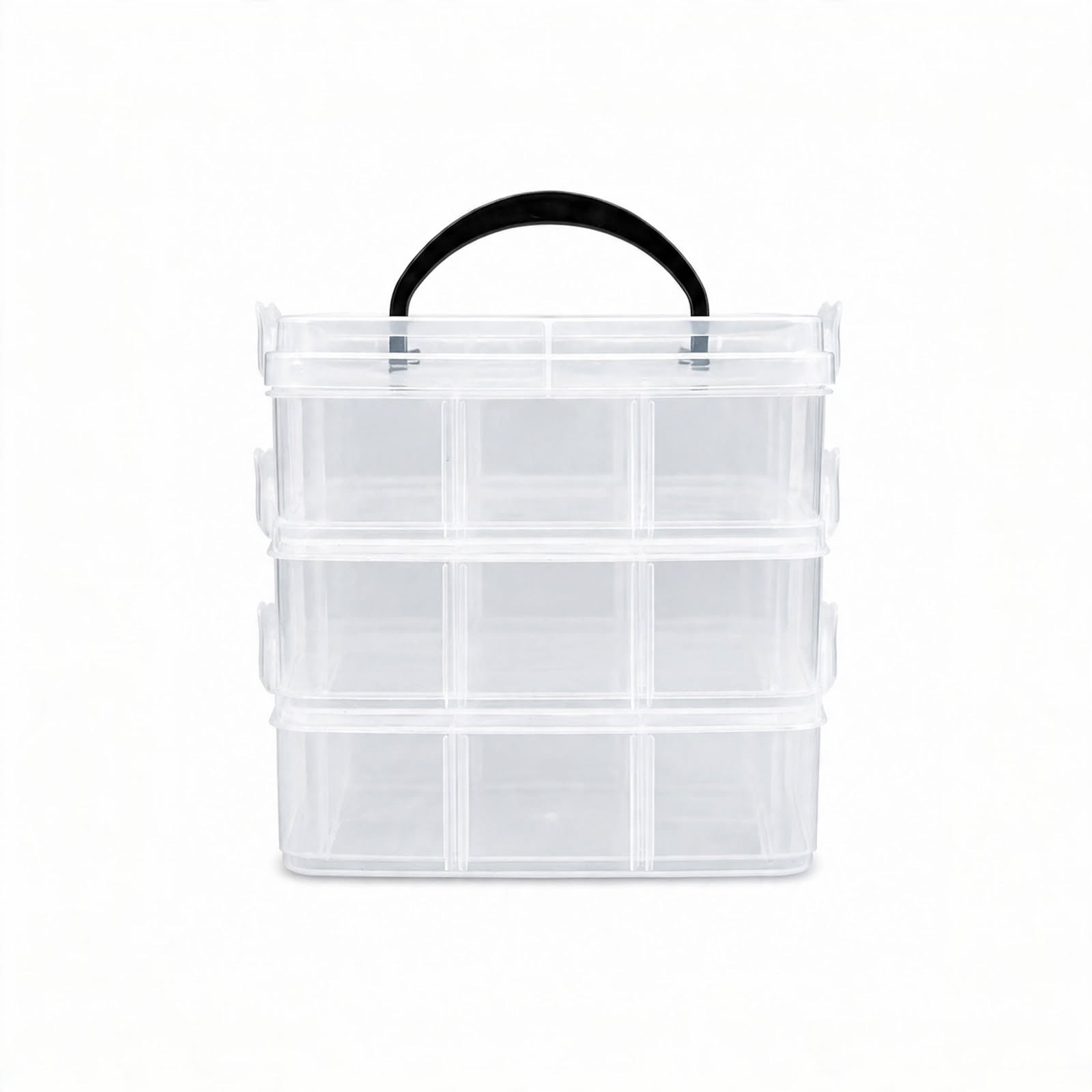3 Layer Stackable Storage Box & Organizer