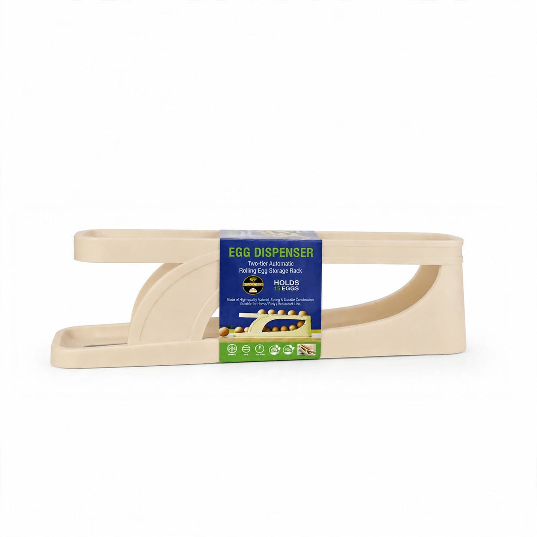 Egg Dispenser - Automatic Egg Rolling Storage Rack