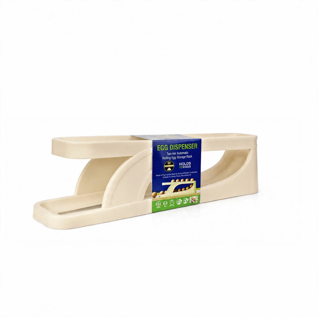 Egg Dispenser - Automatic Egg Rolling Storage Rack