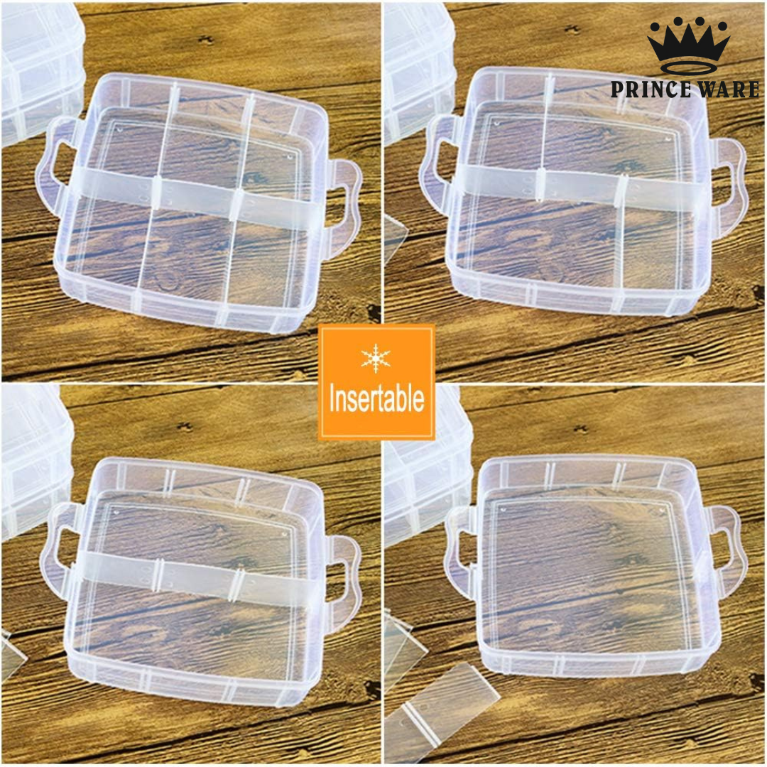 3 Layer Stackable Storage Box & Organizer