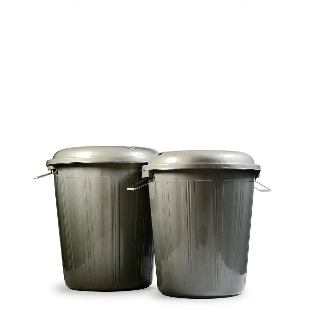 Drum With Lid | Silver | 30 / 40 / 50 / 70 Liters