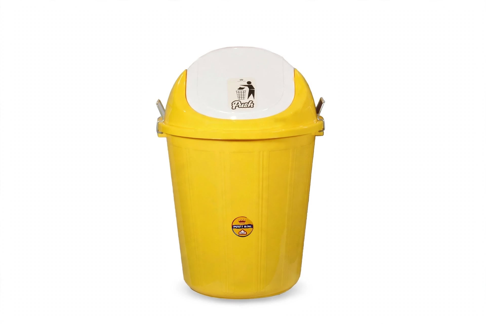 Dustbin Commercial with Push Lid - 50 Liters