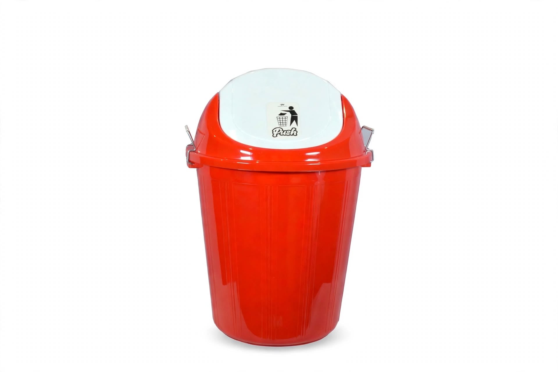 Dustbin Commercial with Push Lid - 50 Liters
