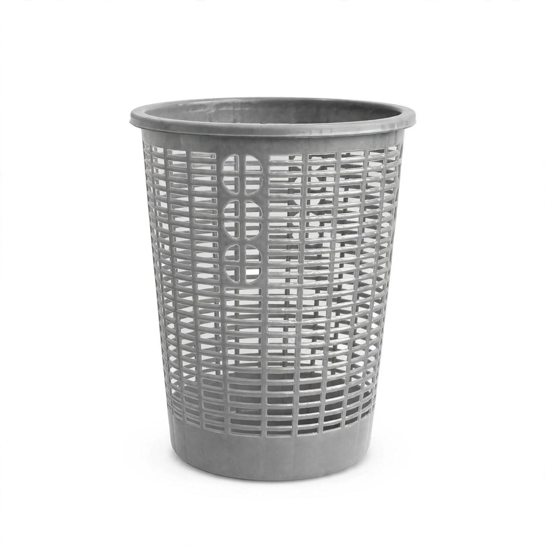 Laundry Basket | Waste Basket | Silver