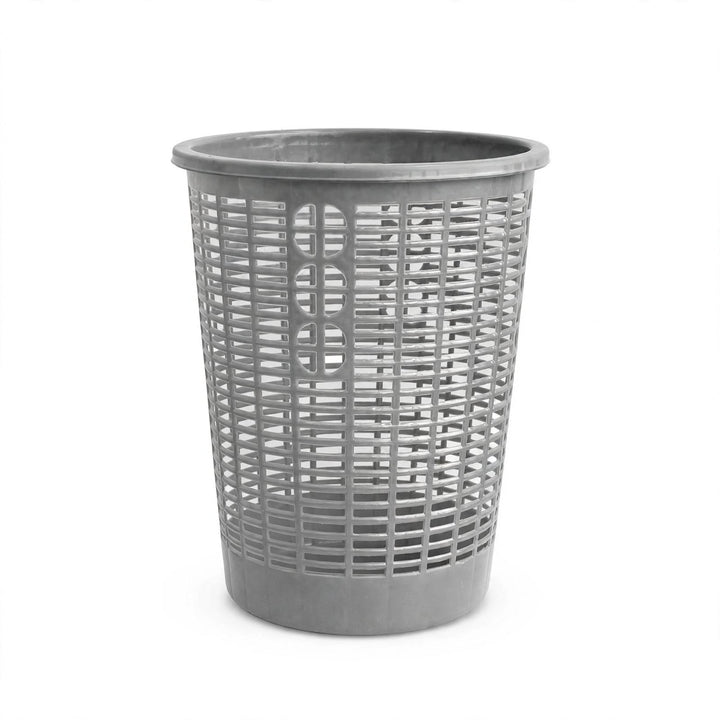Laundry Basket | Waste Basket | Silver