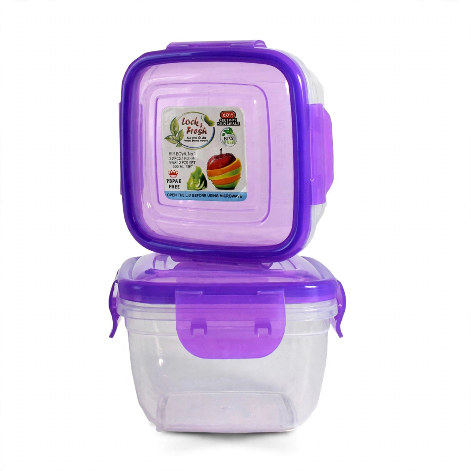 Lock & Fresh Bowl Set | 500ml | (Pack of 2)