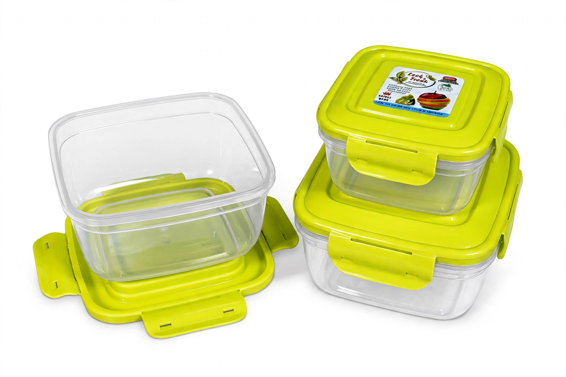 Lock & Fresh Bowl Set | 500ml, 1L, 2L | (Set of 3)