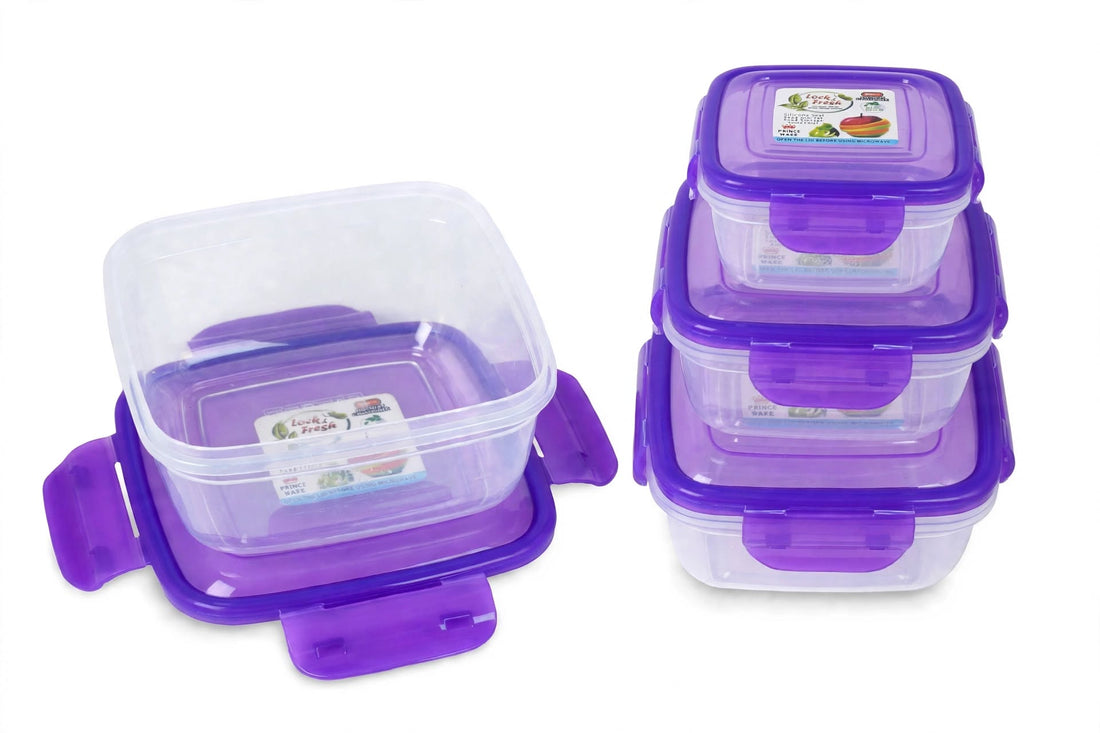 Lock & Fresh Bowl Set | 500ml, 1L, 2L, 3L | (Set of 4)
