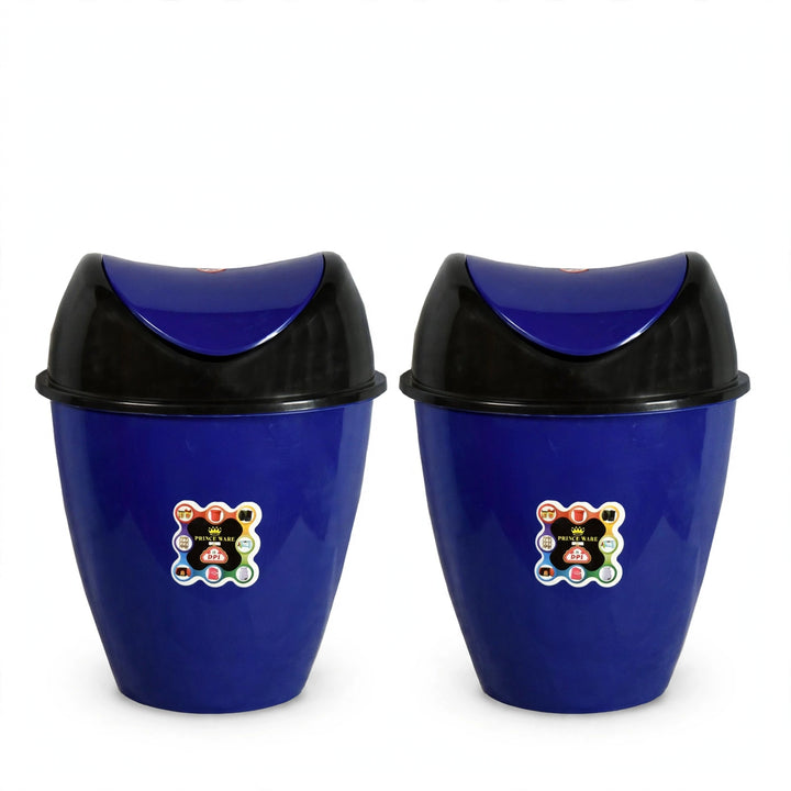 Dustbin Royal Large with Swing Lid - 18 Liters (Pack of 2)