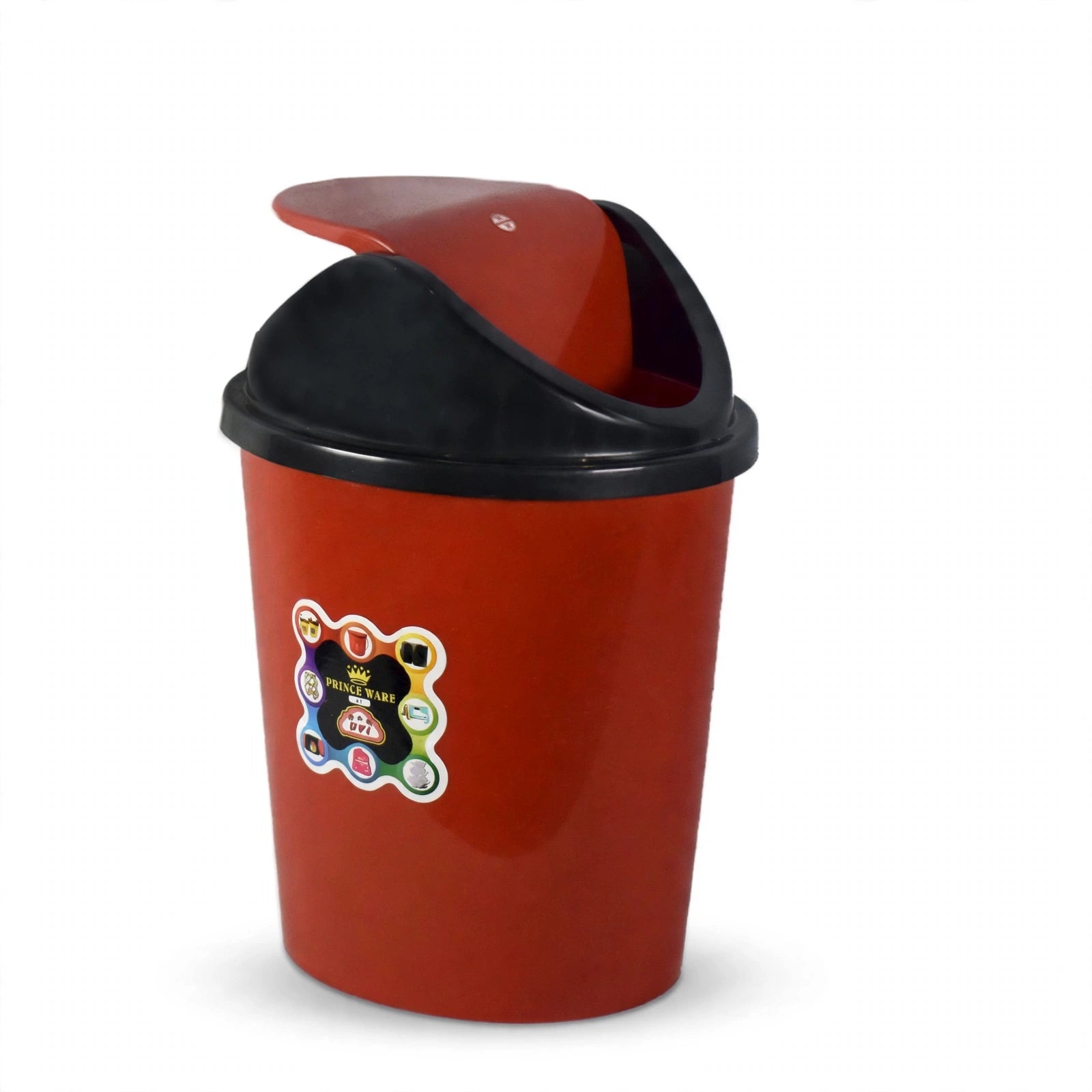 Dustbin Royal Small with Swing Lid - 09 Liters (Pack of 2)