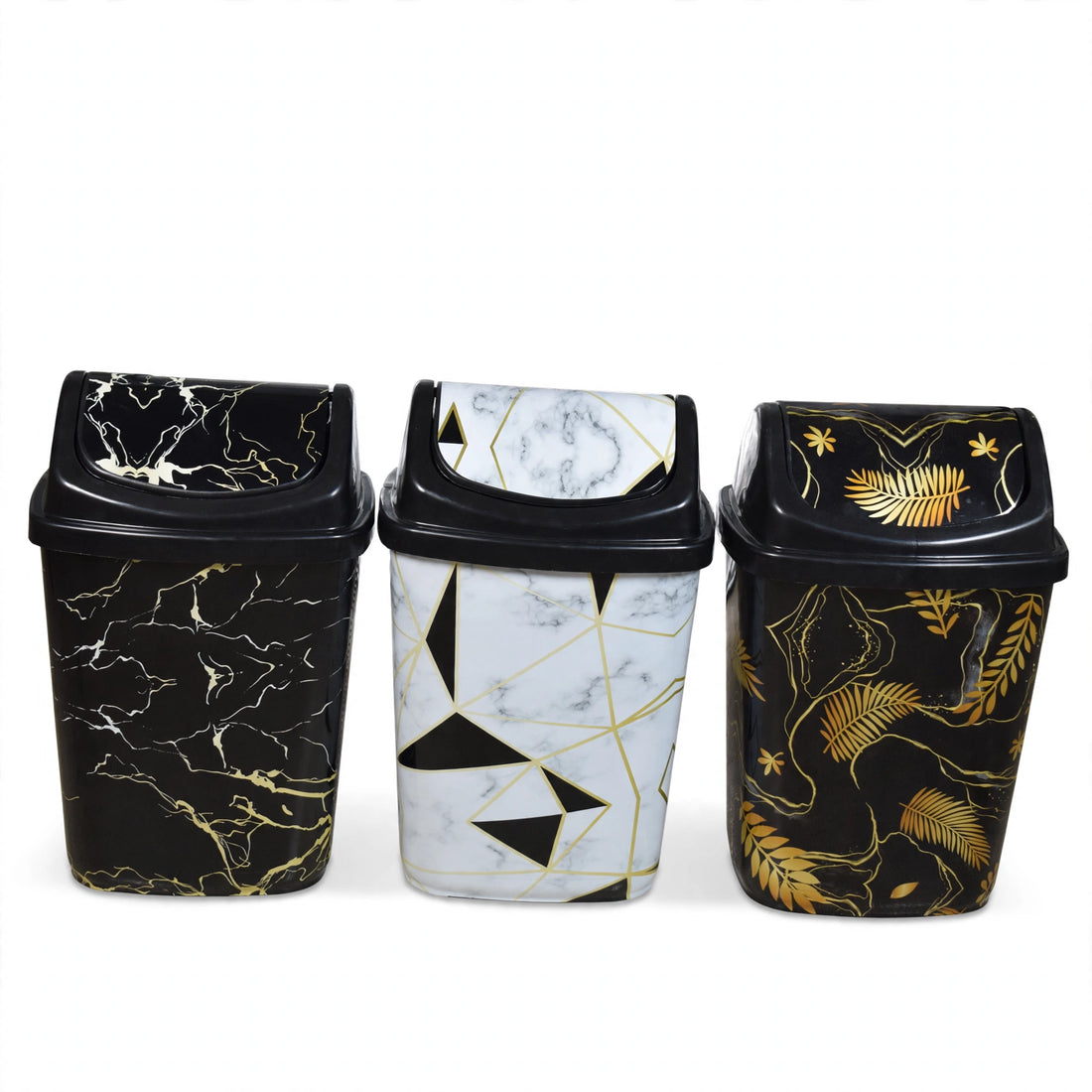 Dustbin China with Swing Lid - 13 Liters