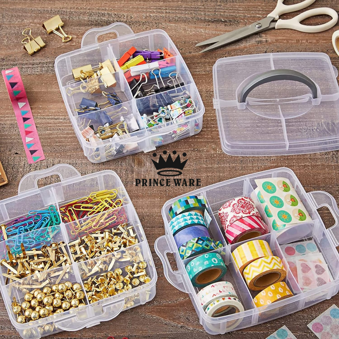 3 Layer Stackable Storage Box & Organizer